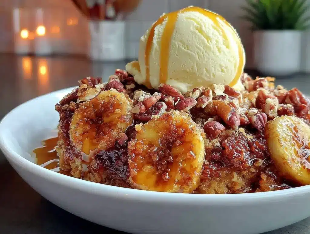 banana crumble - featured image