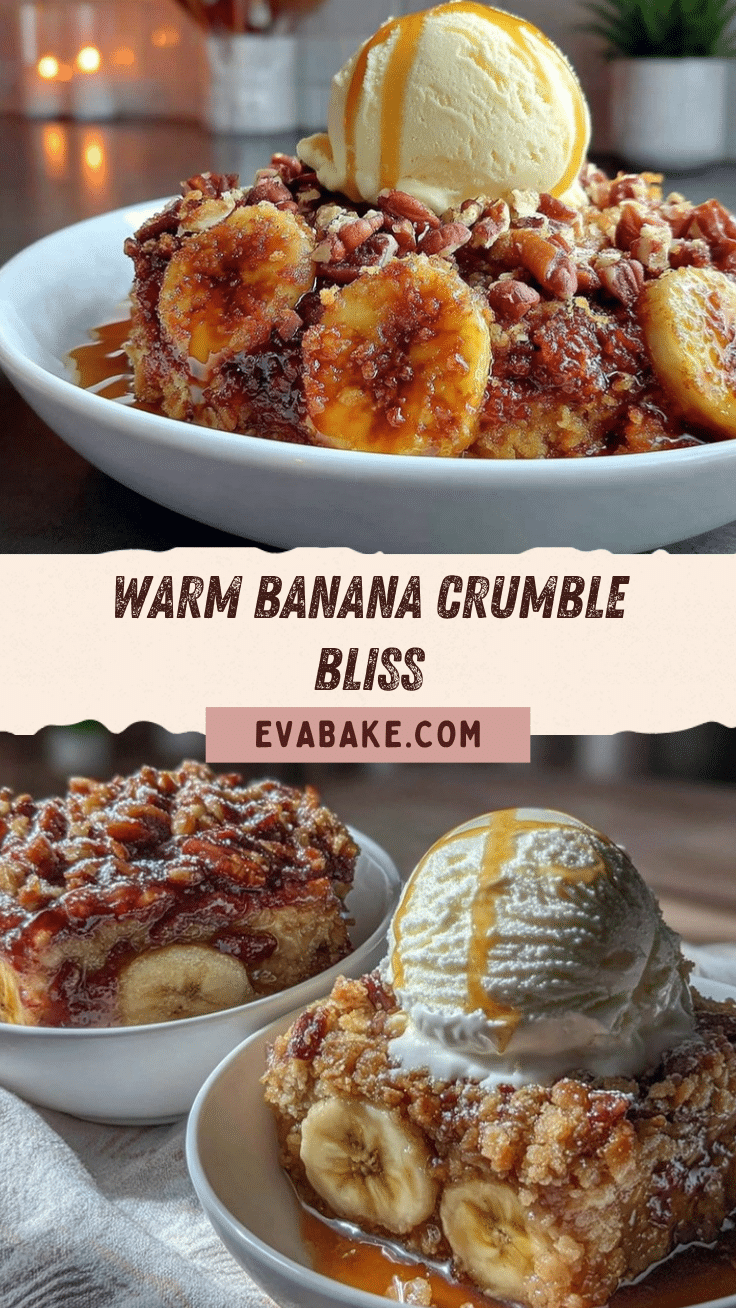 banana crumble recipe