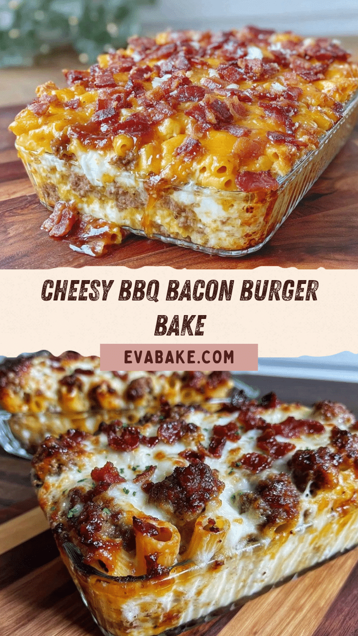 BBQ Bacon Cheeseburger Casserole recipe