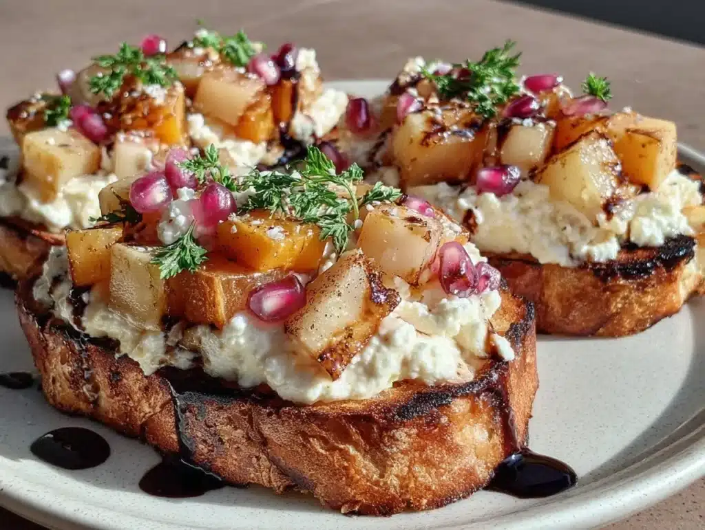 butternut squash bruschetta - featured image