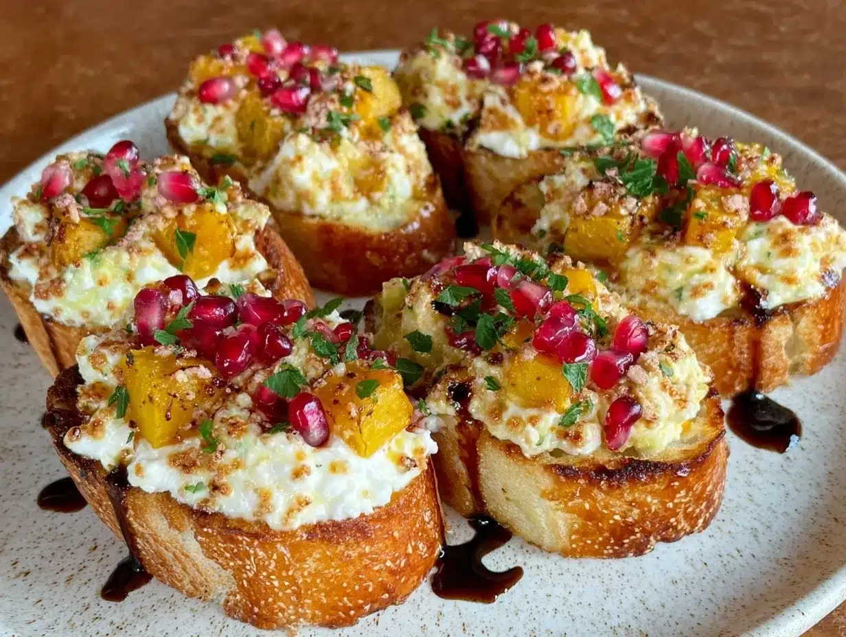 butternut squash bruschetta preparation steps