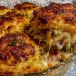 chicken pot pie with biscuits - featured image