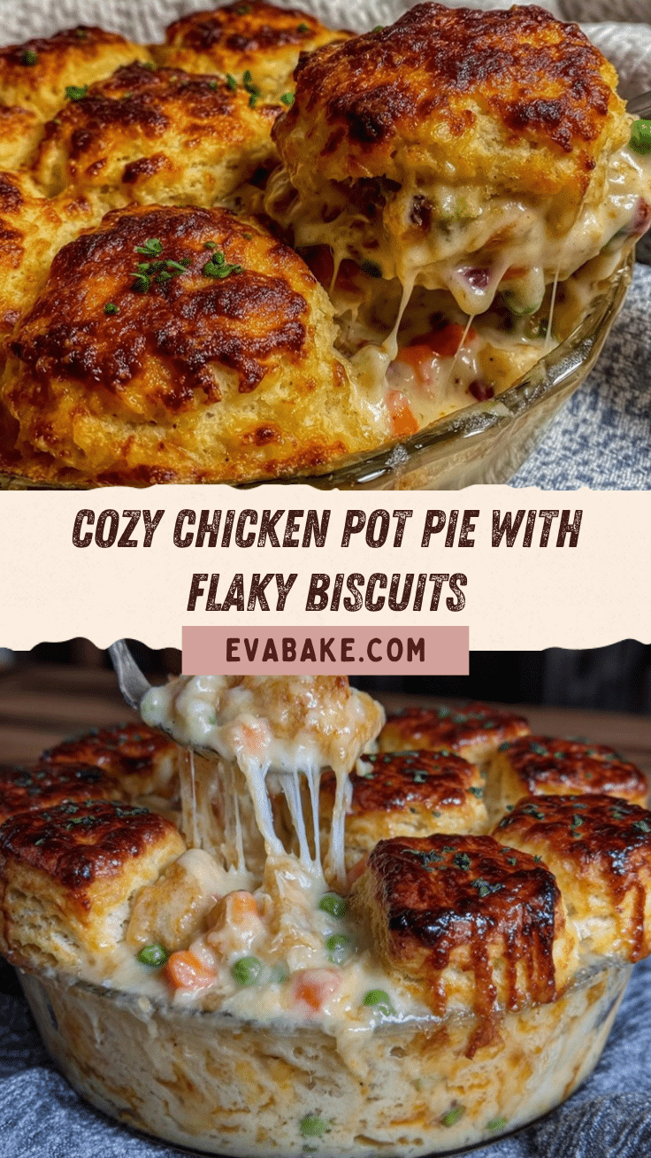 chicken pot pie with biscuits recipe