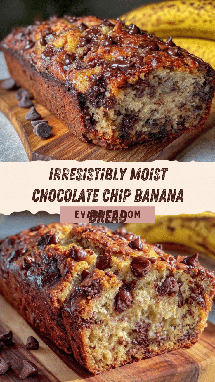 chocolate chip banana bread recipe