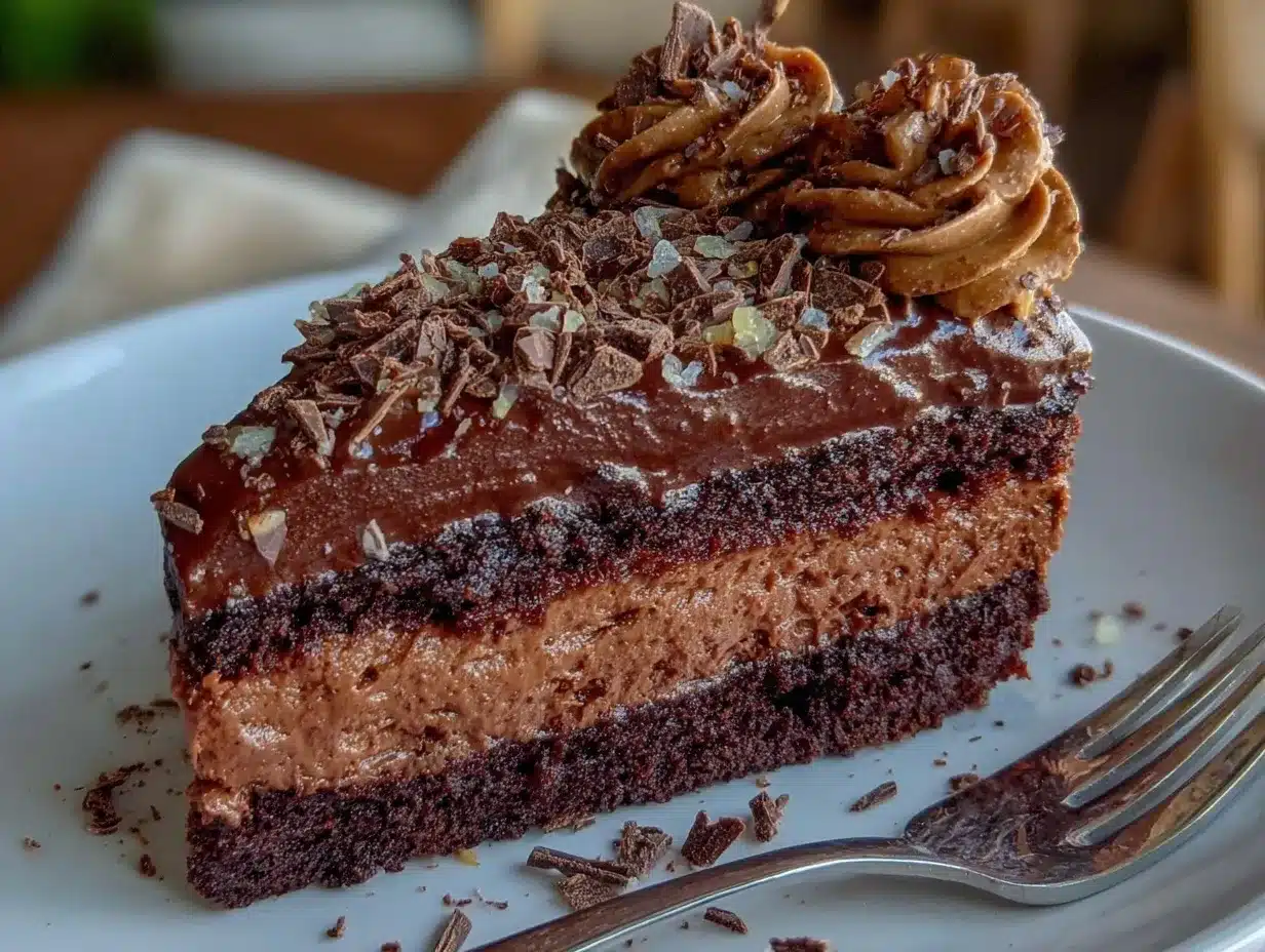 chocolate mousse cake preparation steps