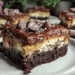 Chocolate Peanut Butter Ooey Gooey Cake - featured image