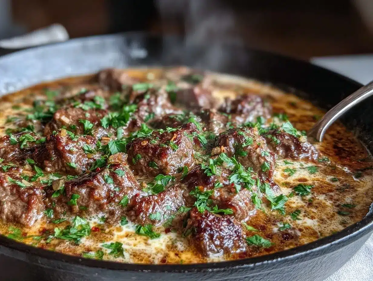 creamy beef stroganoff preparation steps