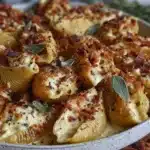 Creamy Pumpkin Gouda Stuffed Shells - featured image