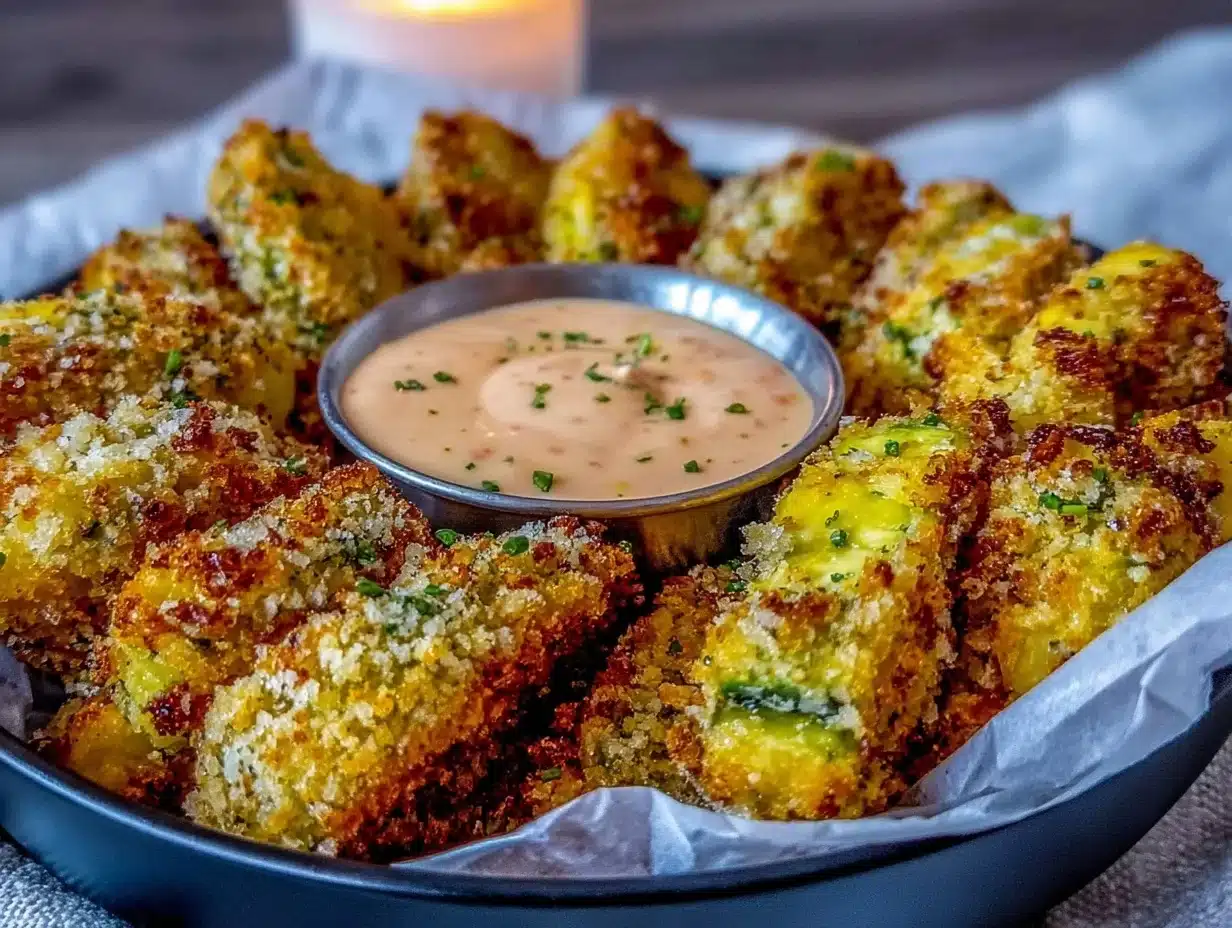 crispy avocado fries - featured image