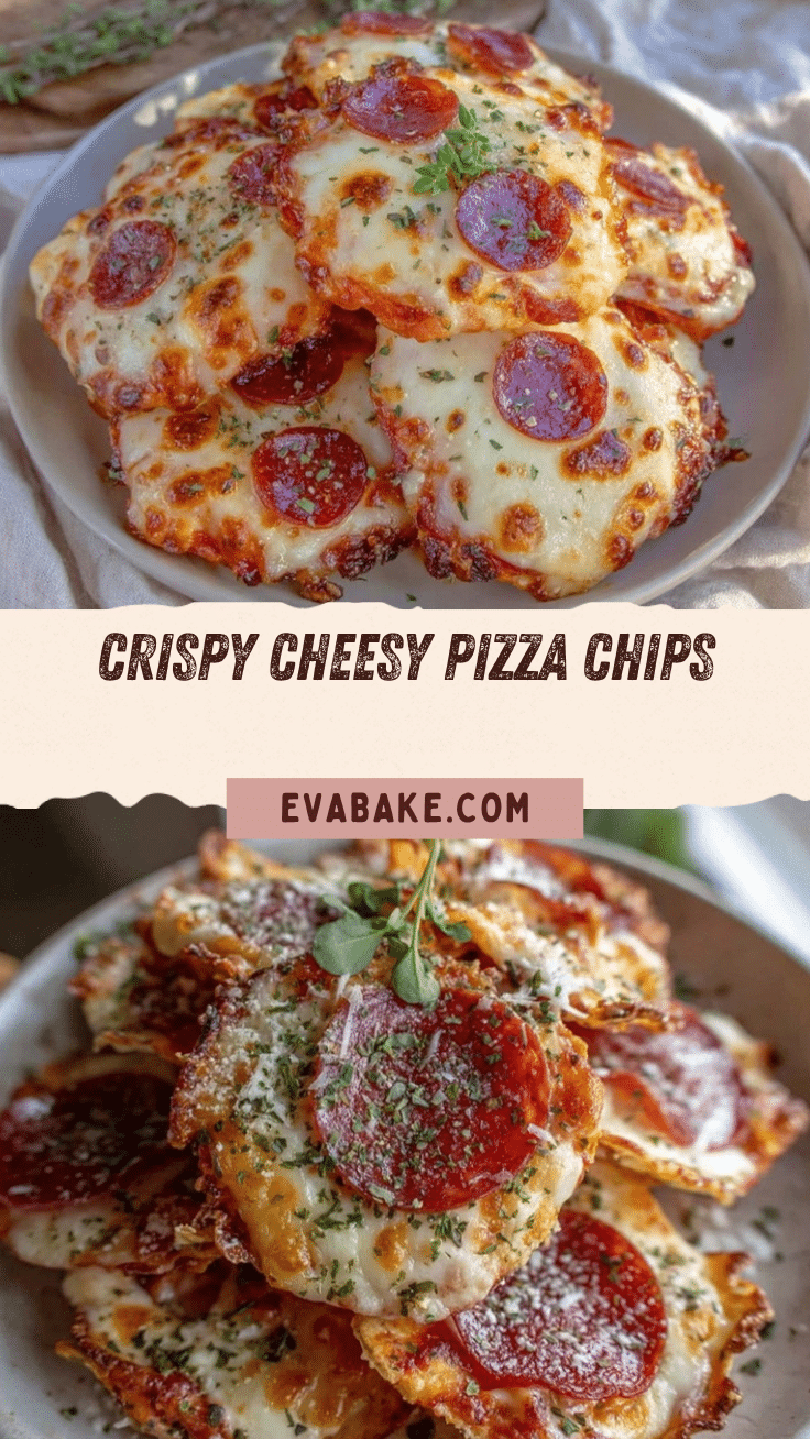 crispy pizza chips recipe