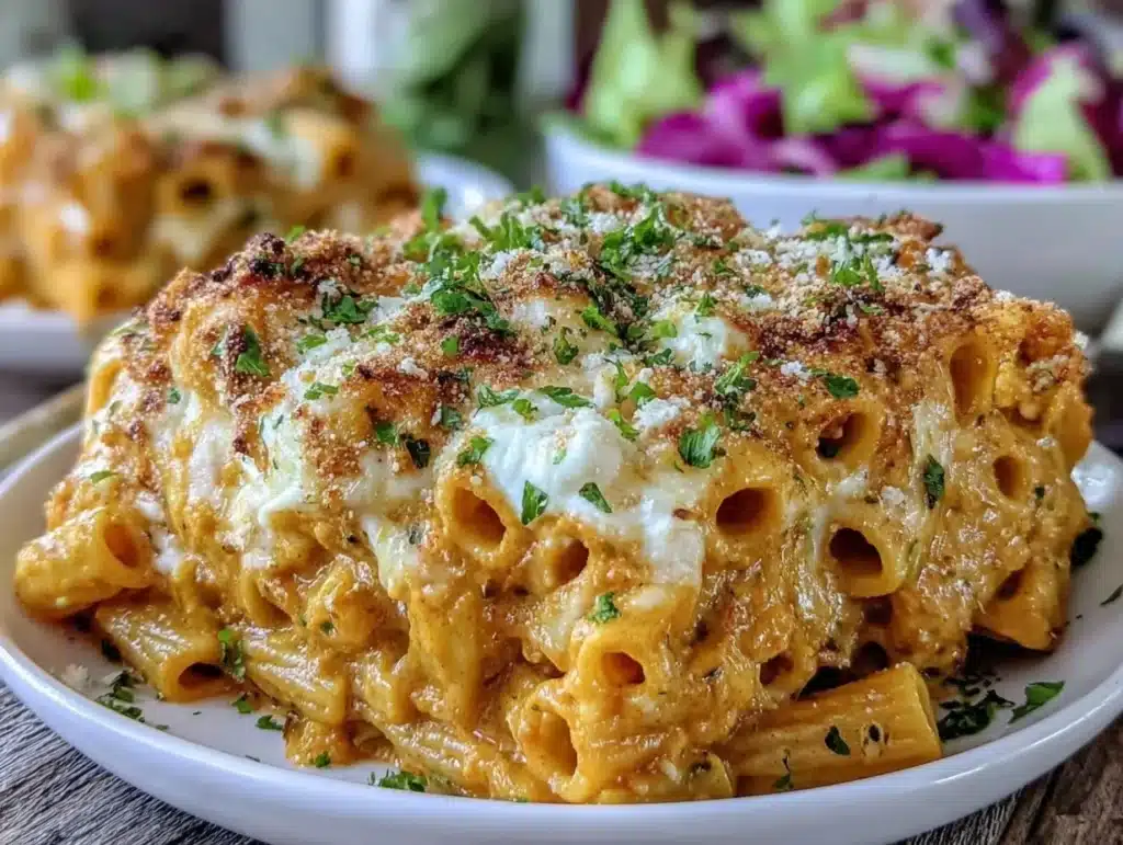 five-cheese ziti al forno - featured image