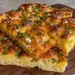 garlic parmesan focaccia - featured image