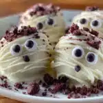 Ghost and Mummy Oreo Balls - featured image