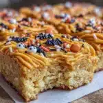 Halloween Sugar Cookie Bars - featured image