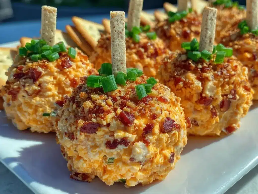 mini pimento cheese balls - featured image