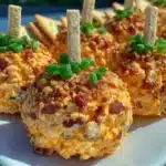 mini pimento cheese balls - featured image