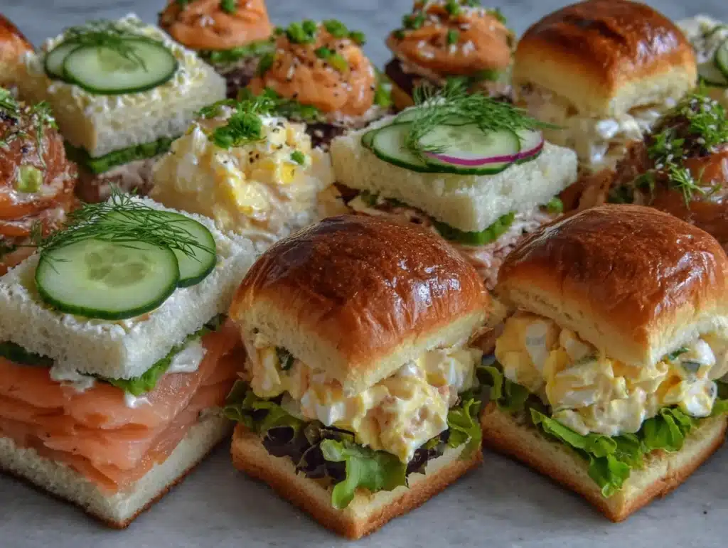 mini sandwiches - featured image