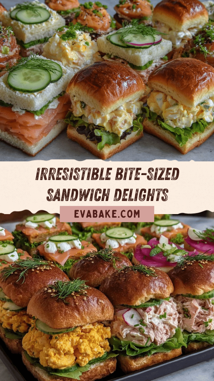 mini sandwiches recipe