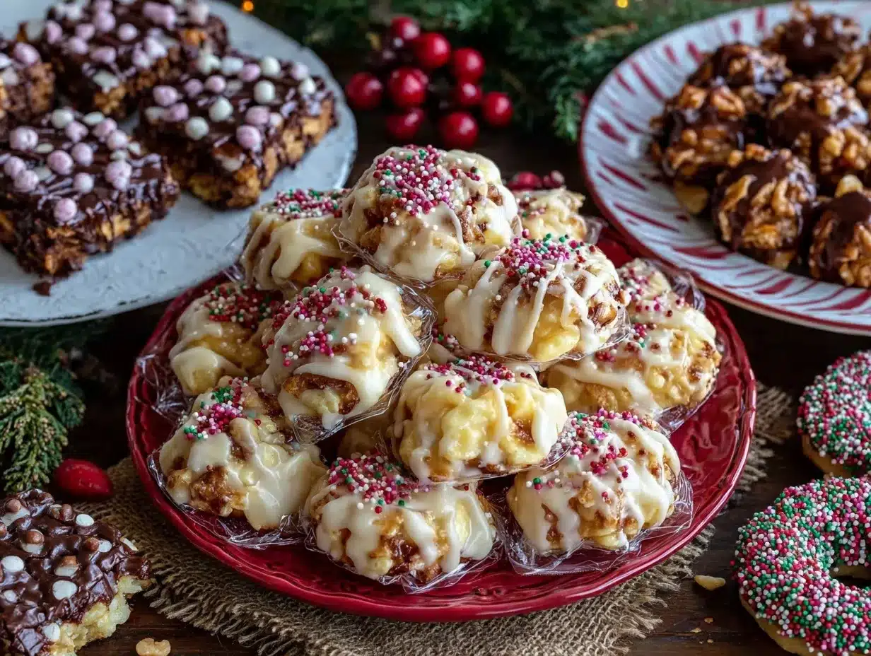 no bake Christmas cookies preparation steps