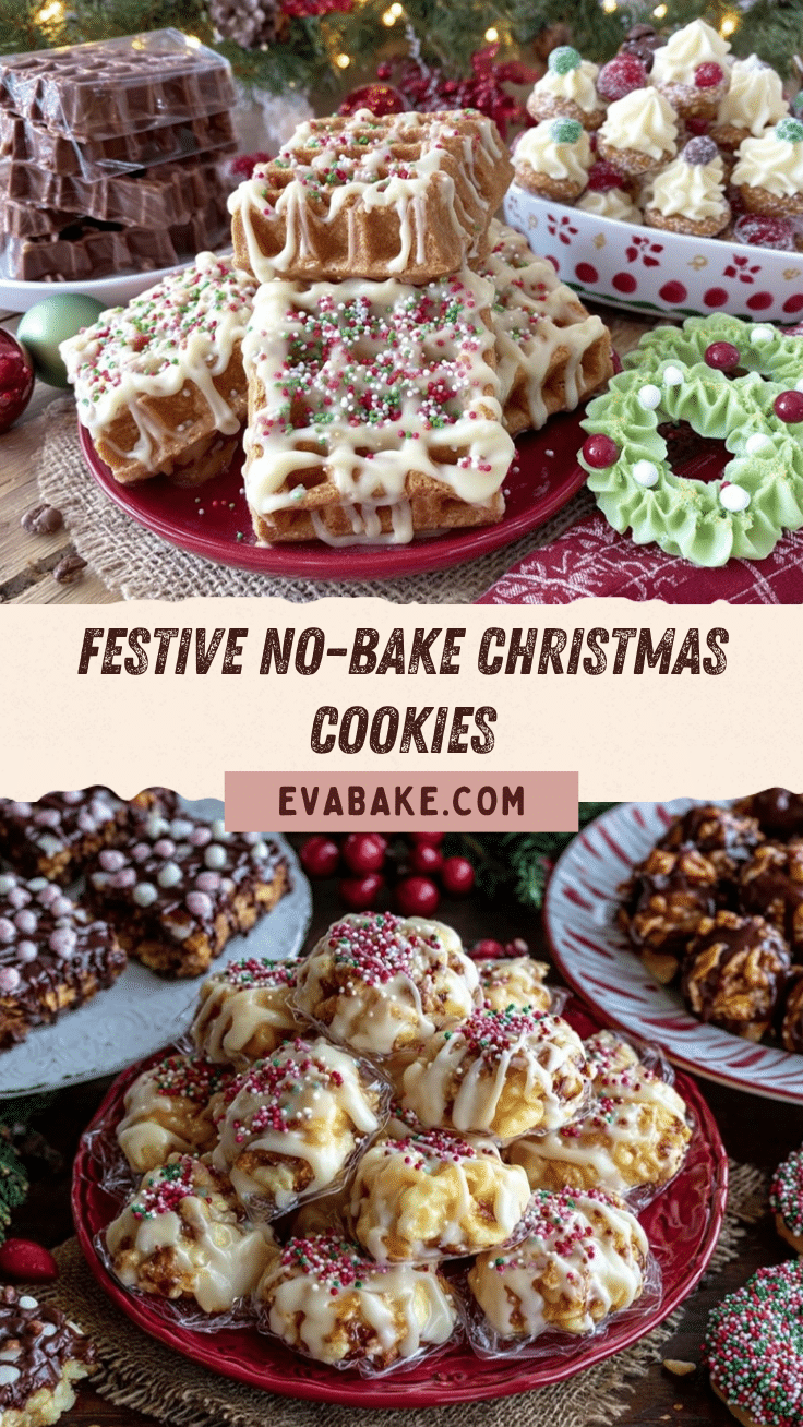 no bake Christmas cookies recipe
