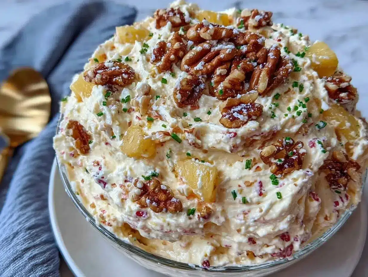 pineapple walnut salad preparation steps