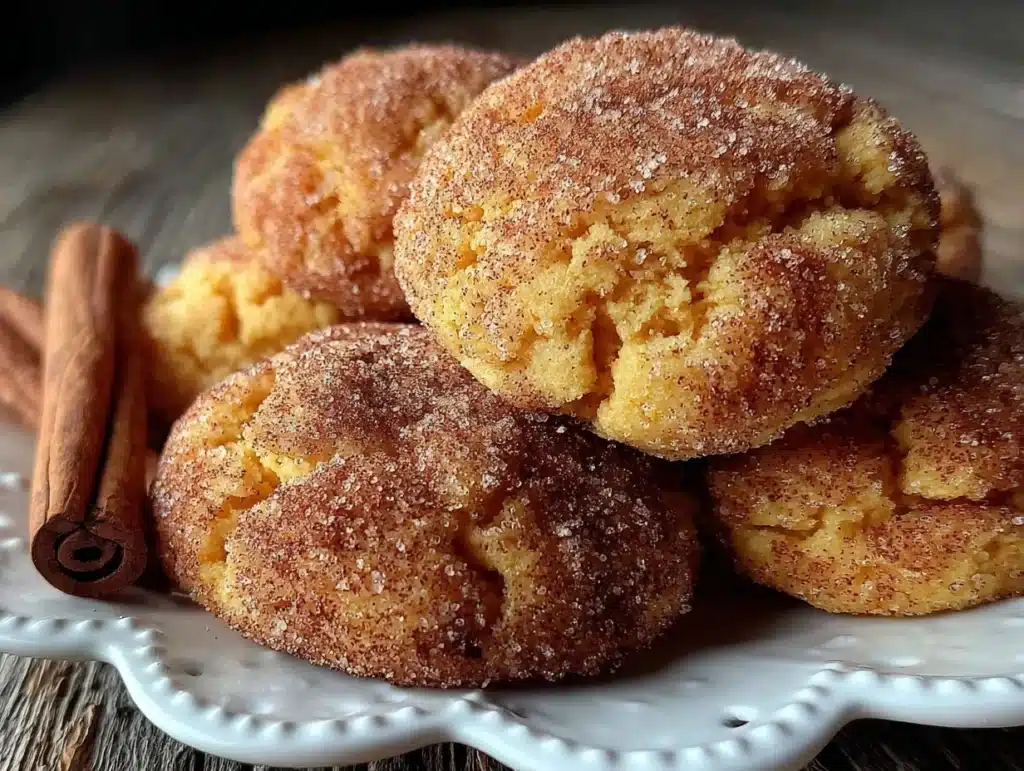 pumpkin spice cookies - featured image