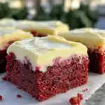 red velvet brownies - featured image