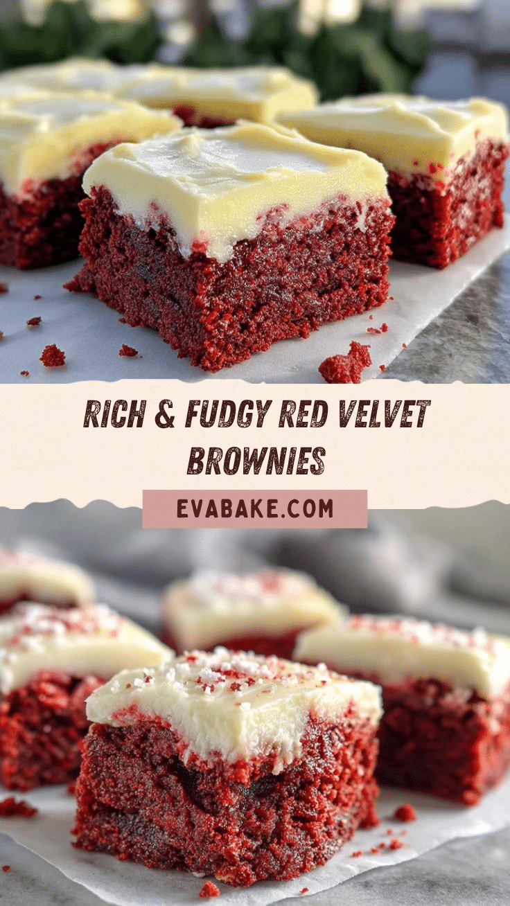 red velvet brownies recipe