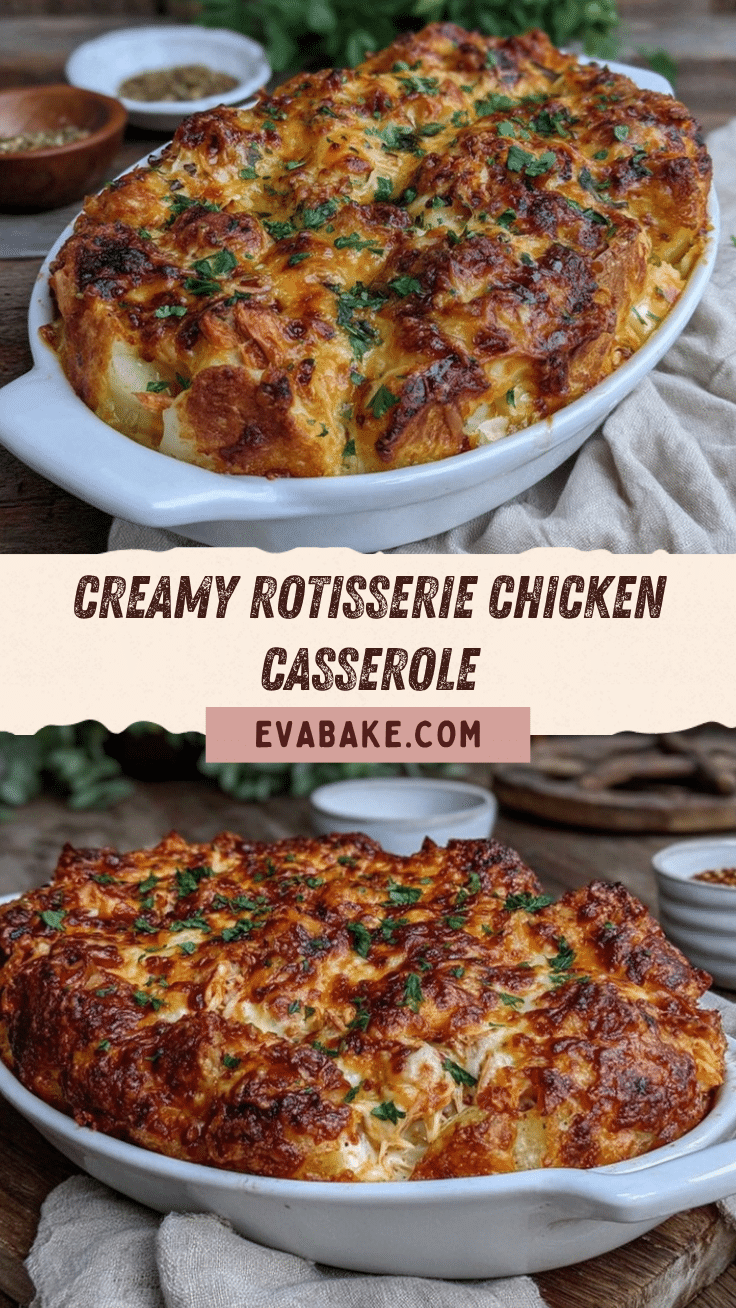 rotisserie chicken casserole recipe
