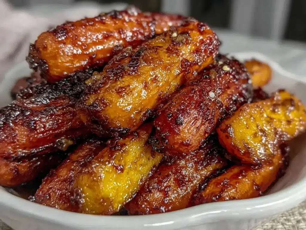 savory brown sugar carrots - featured image