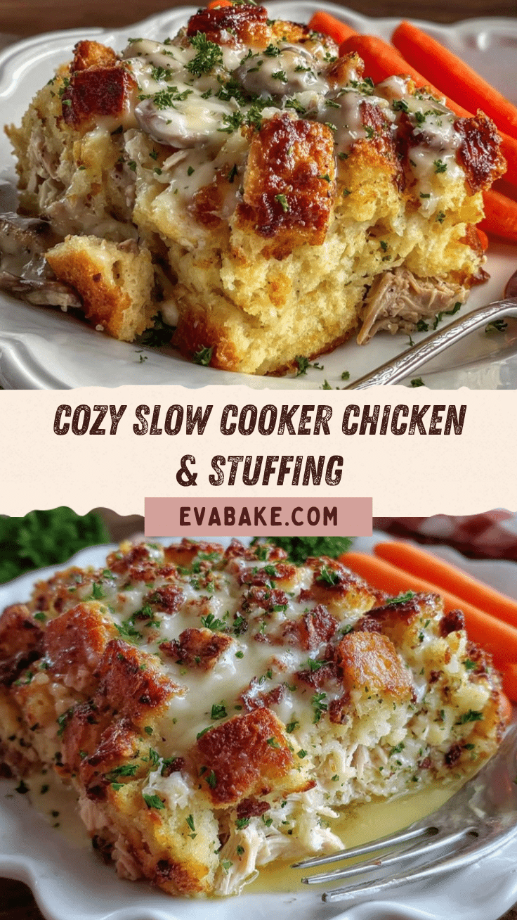 slow cooker chicken and stuffing recipe