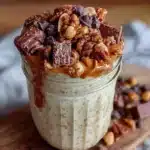 Snickers Overnight Oats - featured image
