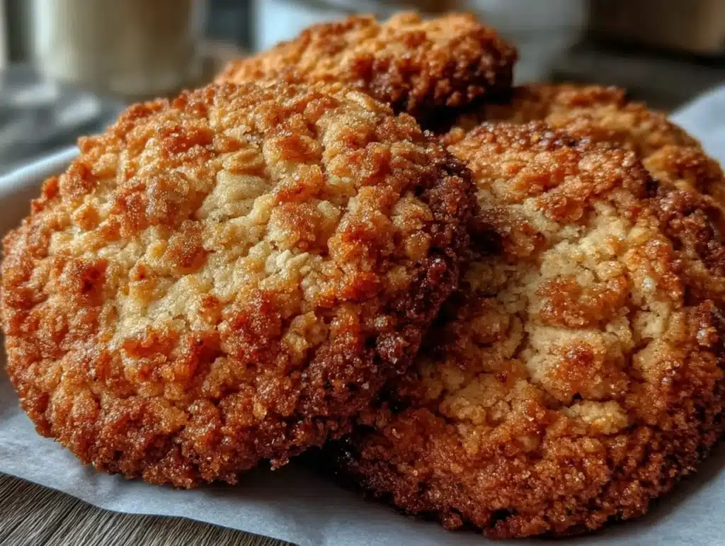 soft oatmeal cookies - featured image