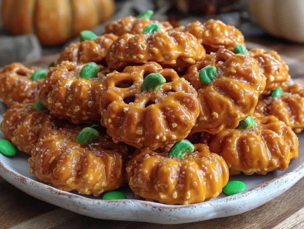 spooky Halloween pretzels - featured image