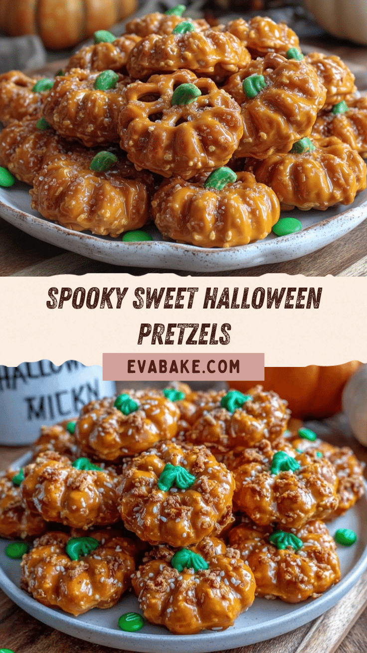 spooky Halloween pretzels recipe