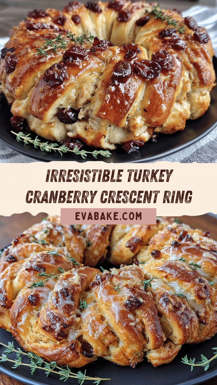 turkey cranberry crescent ring recipe