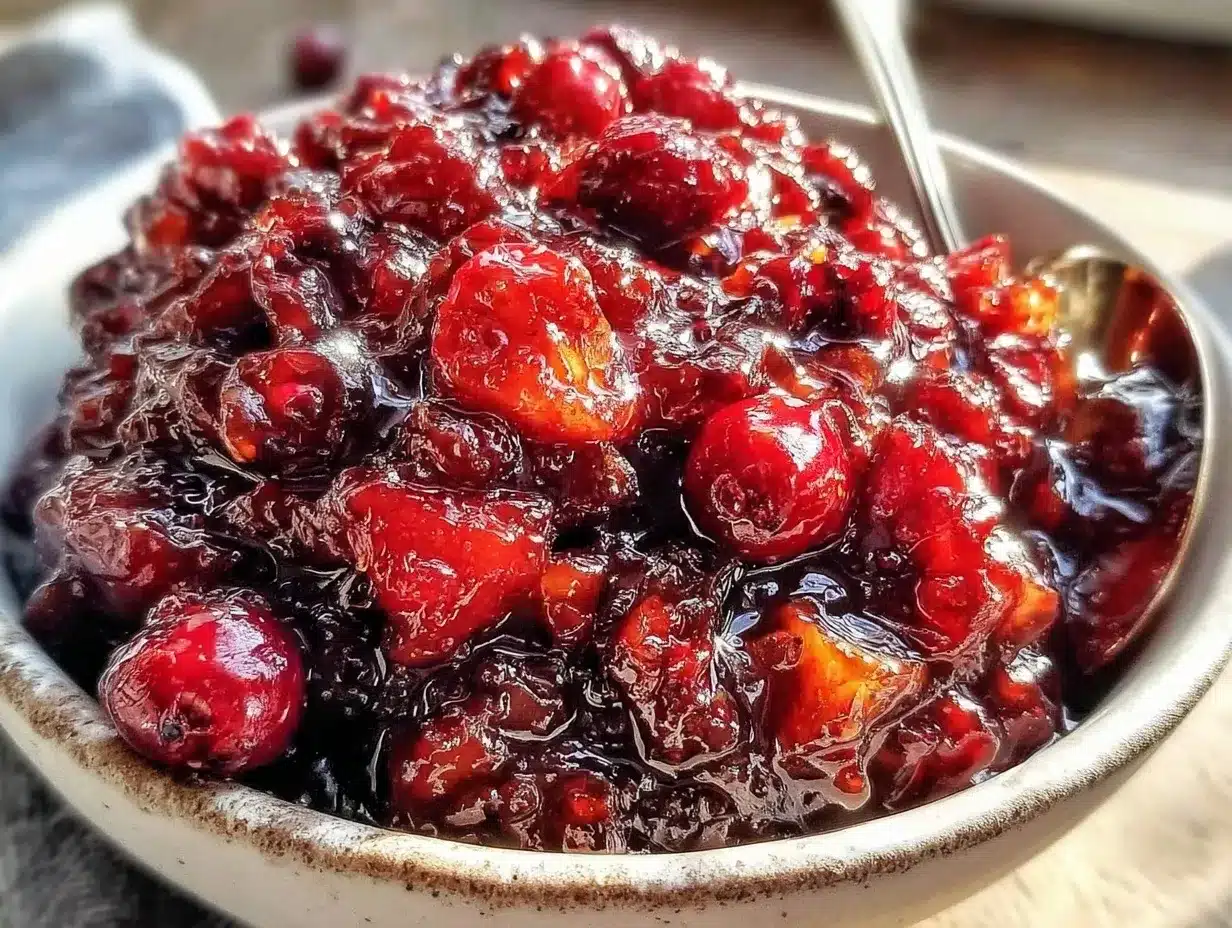 Amish Christmas Jam preparation steps