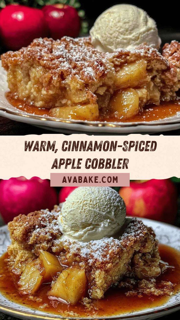 baked apple cobbler recipe