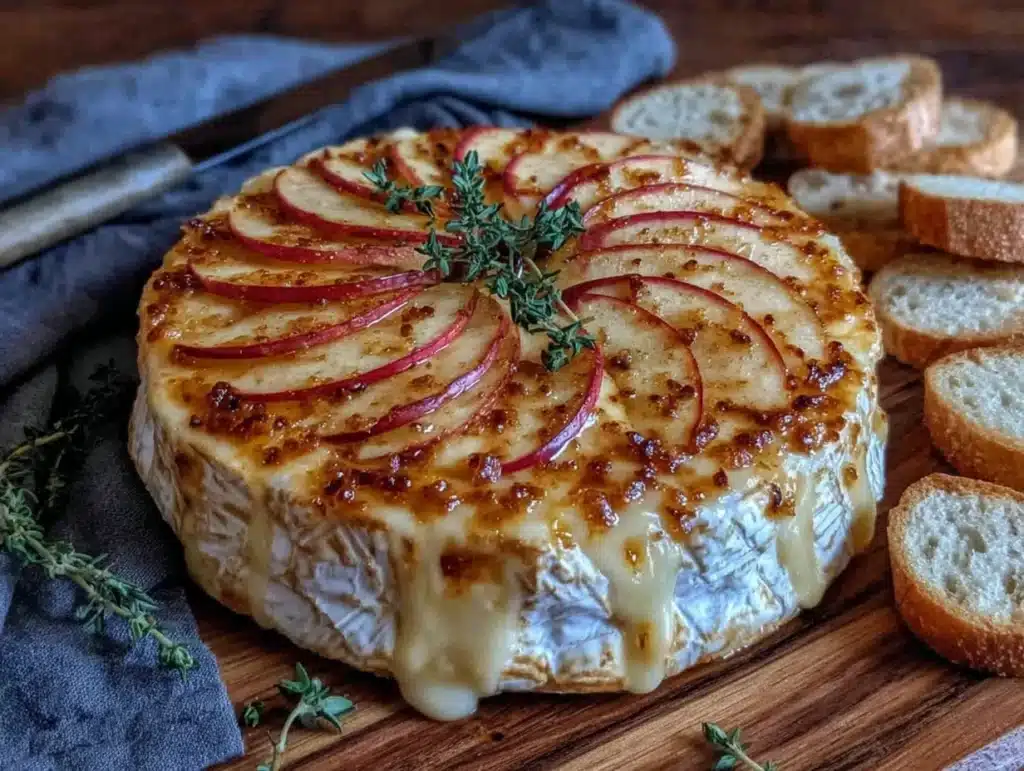 baked brie recipe - featured image