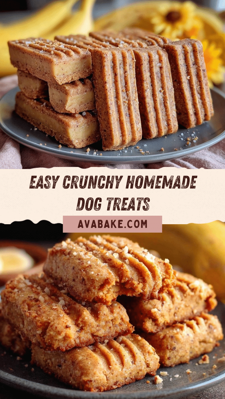 banana dog treats recipe