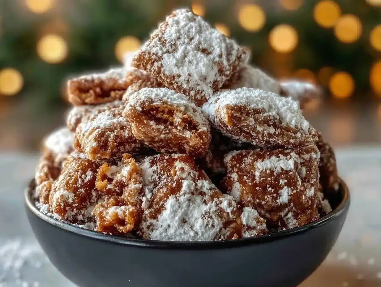Butterfinger Puppy Chow preparation steps