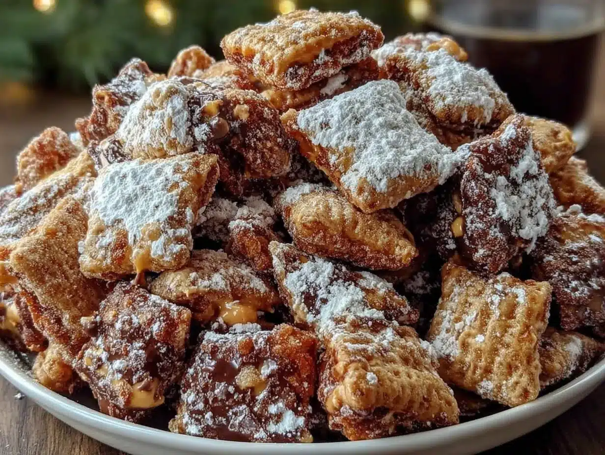 Butterfinger Puppy Chow preparation steps