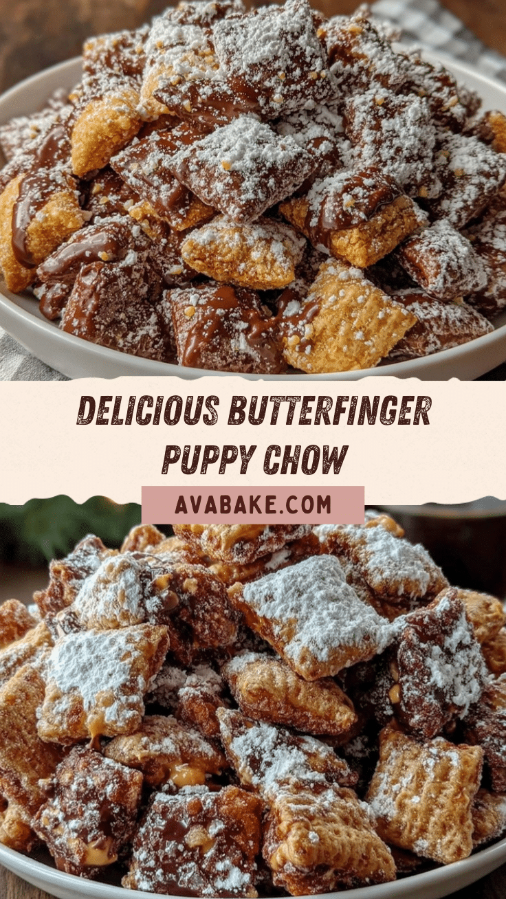 Butterfinger Puppy Chow recipe