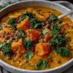 butternut lentil stew - featured image