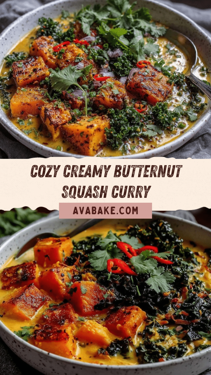 butternut squash curry recipe