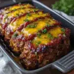 cheeseburger meatloaf - featured image