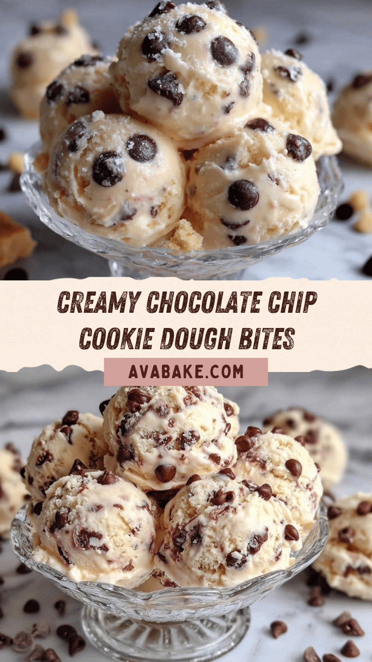 chocolate chip cookie dough frozen yogurt bites recipe