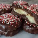 chocolate peppermint patties - featured image