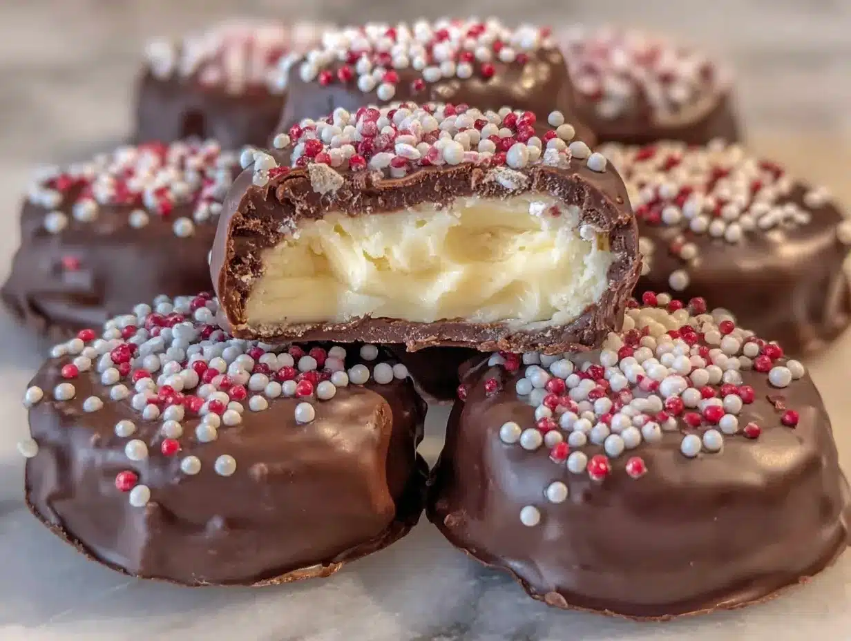 chocolate peppermint patties preparation steps