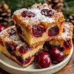 Christmas Cherry Bars - featured image
